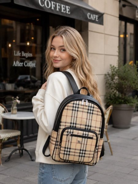 شنتة BURBERRY جلد كوبي
